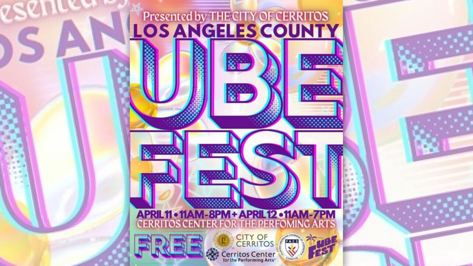 Crazy for ube? The purple yam will headline its own festival in Cerritos