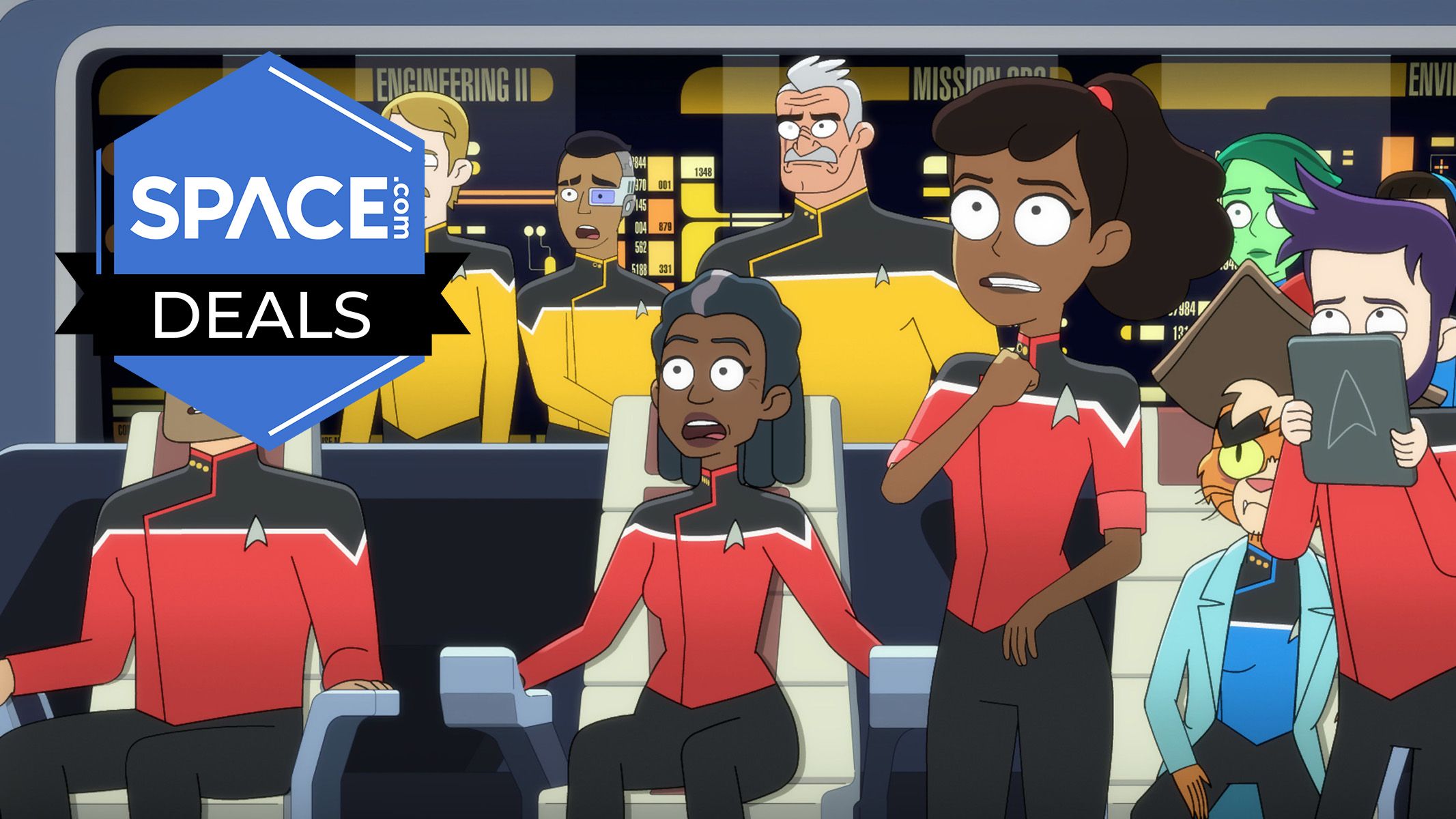 Done with Starfleet Academy? Watch all five seasons of Star Trek: Lower Decks, just $2.99 a month.