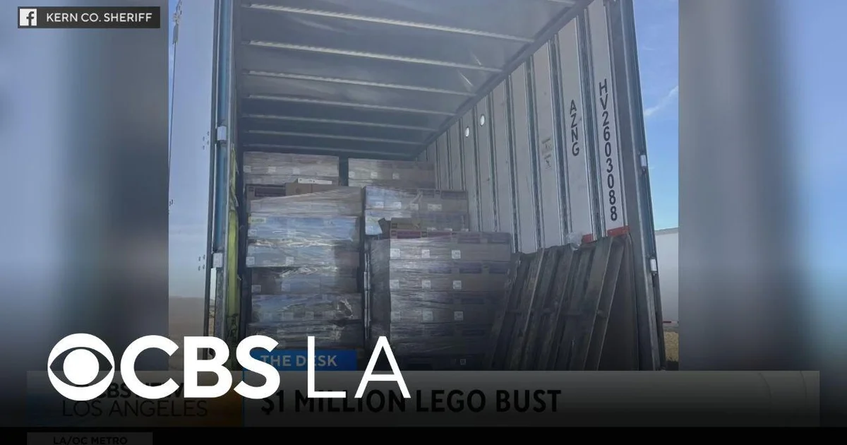 Deputies make $1 million LEGO theft bust in Kern County