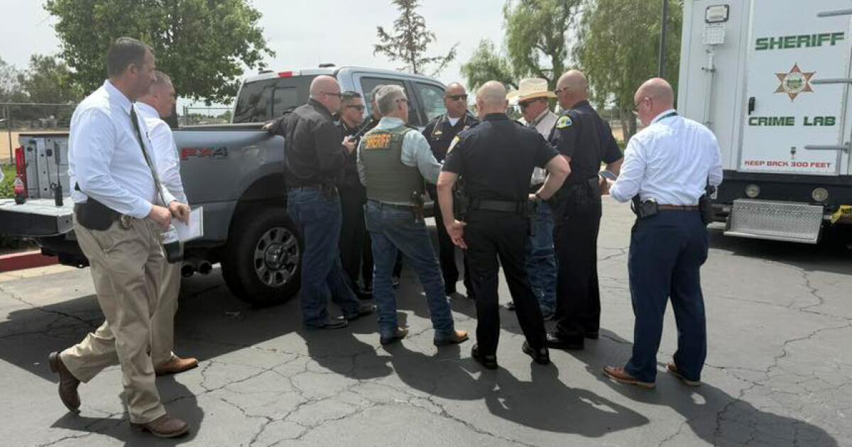 Armored vehicle runs over detective’s suspected killer as standoff comes to bizarre end