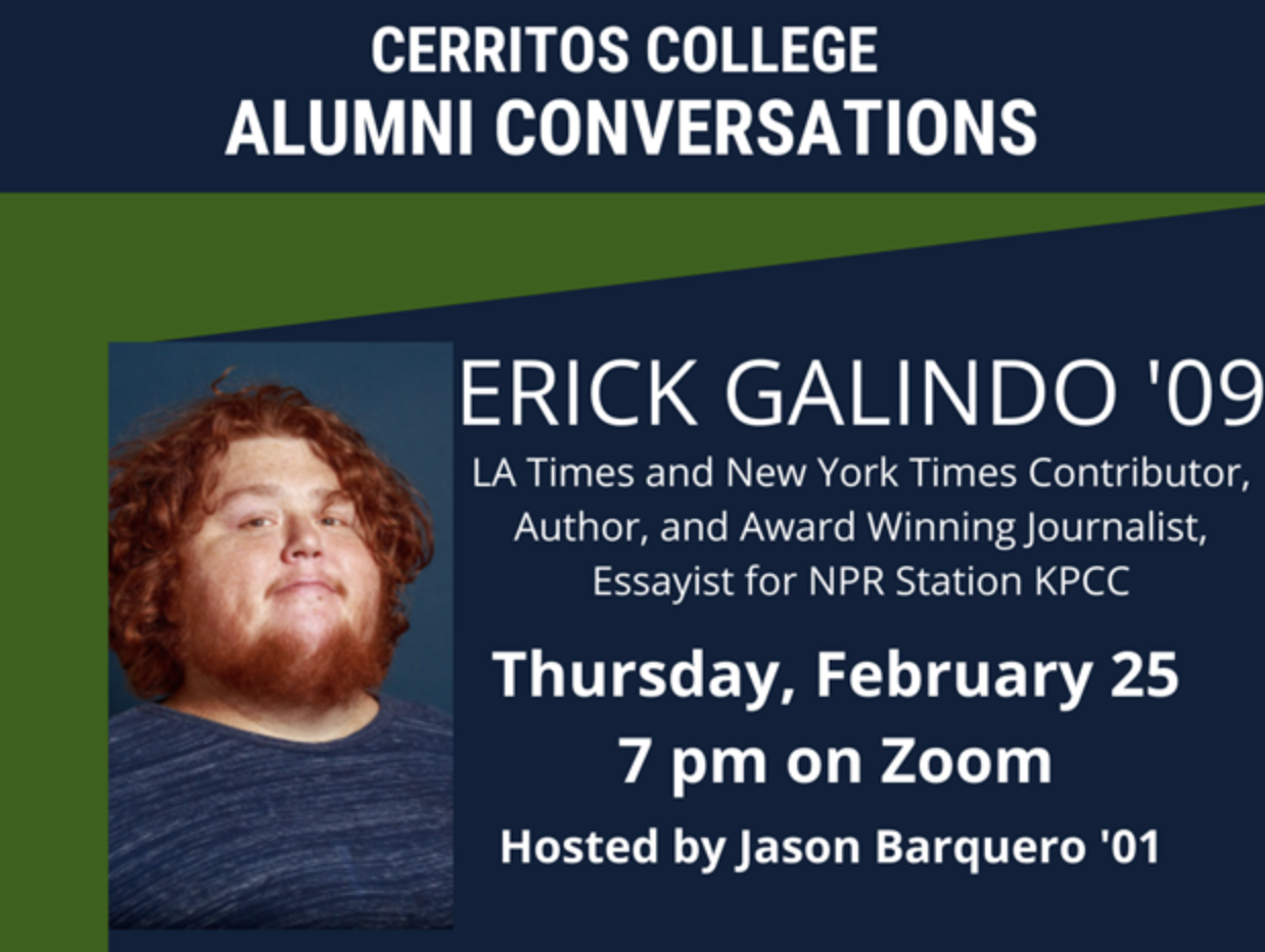 Cerritos alumnus Erick Galindo discusses working at New York Times, advice for students