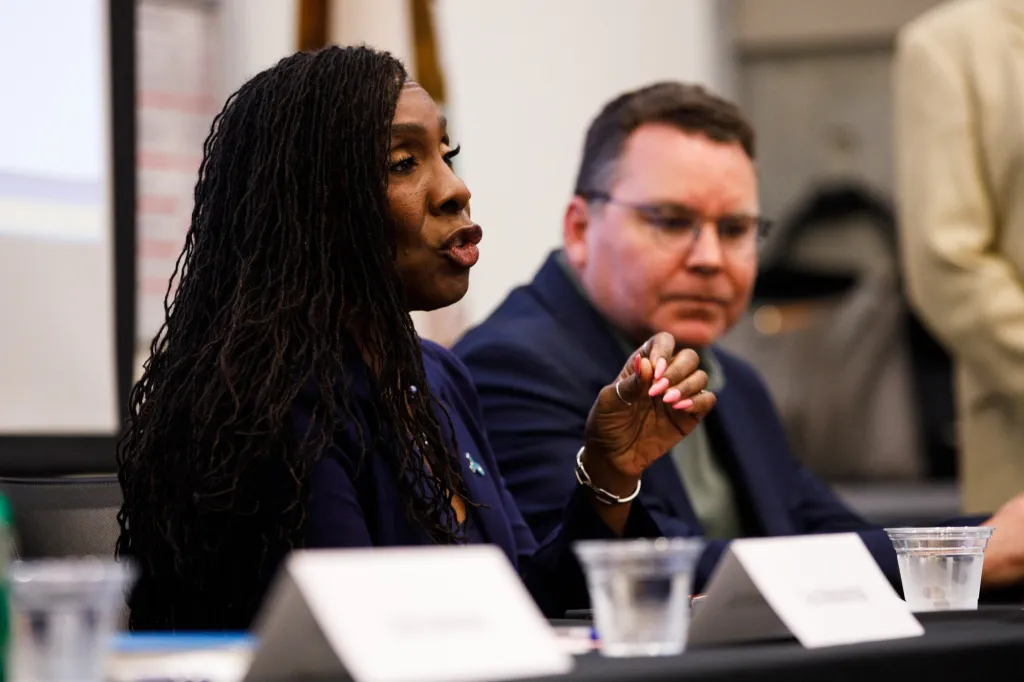 Six candidates for California’s top schools job debate education policy, funding and more