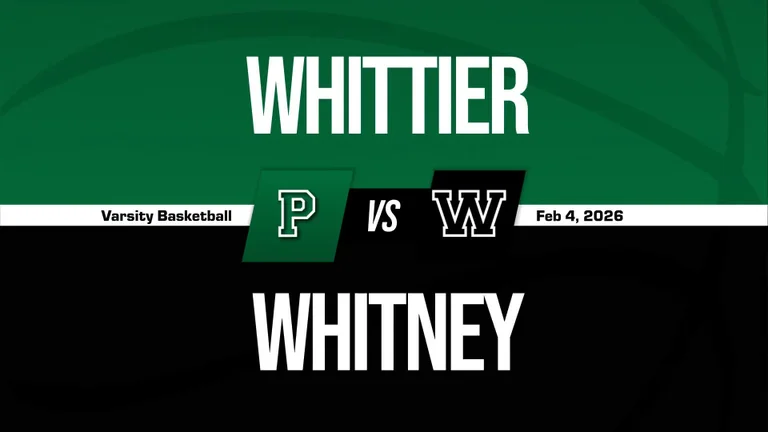 Whitney (Cerritos, CA) High School Sports - Basketball, Baseball, Softball, Volleyball, and more