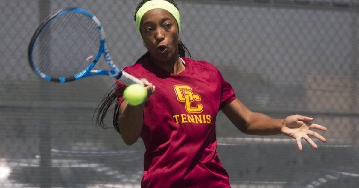 Glendale college women’s tennis falls at hands of juggernaut Cerritos