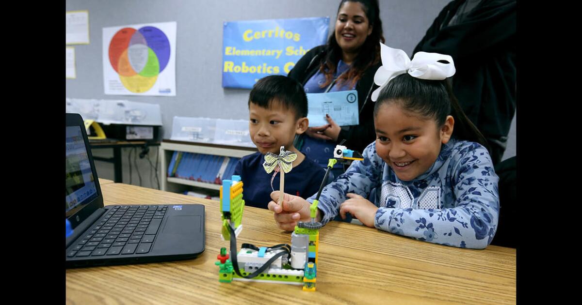 Coding is catching on at Cerritos Computer Science Magnet