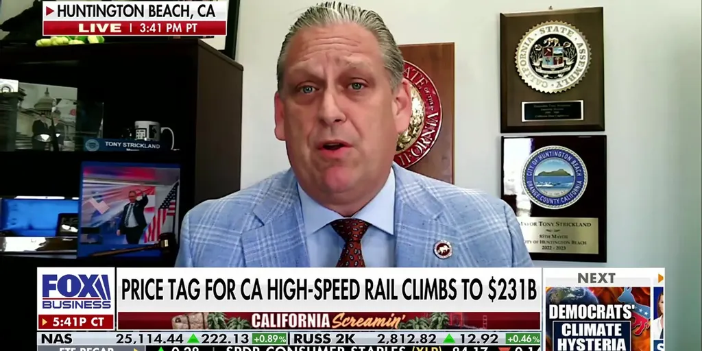 California high-speed rail project soars to $231B