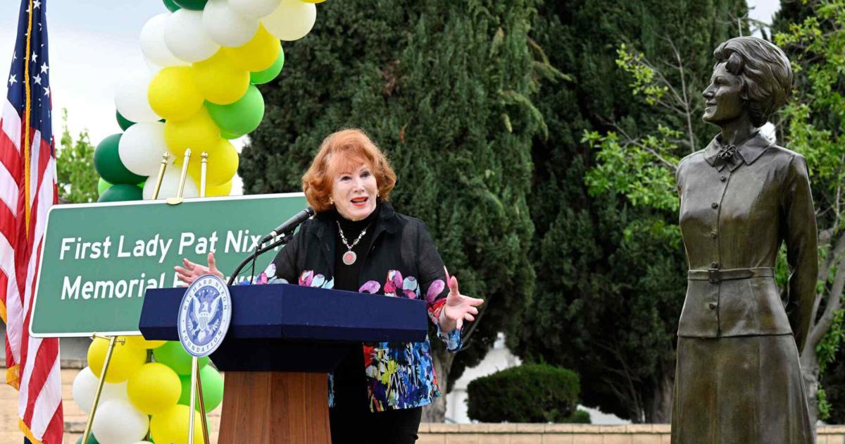 Stretch of Highway 91 in California now the First Lady Pat Nixon Memorial Highway