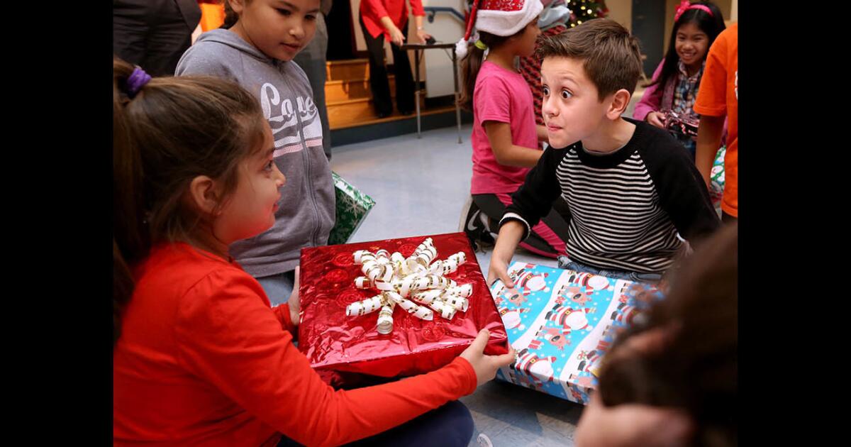 Dignity Health Glendale delivers holiday magic to Cerritos Elementary