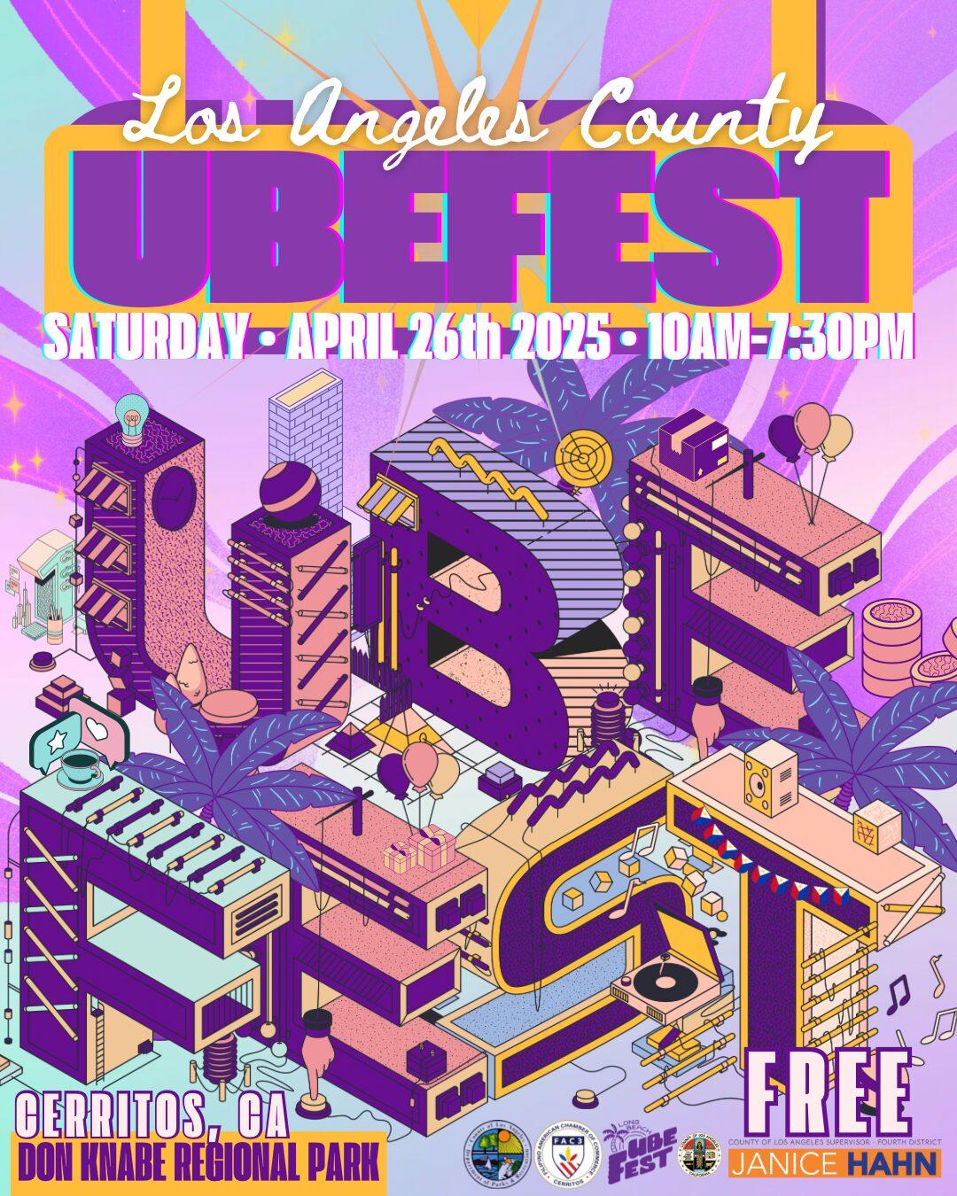LA County’s First and Largest UbeFest Coming to Cerritos in 2025 — Events