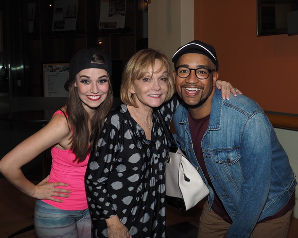 Chassey Bennett, Cathy Rigby, and Brandon Michael Nase Photo (October 18, 2016)