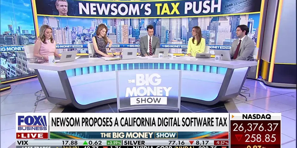 Gavin Newsom targets California businesses with new digital software tax