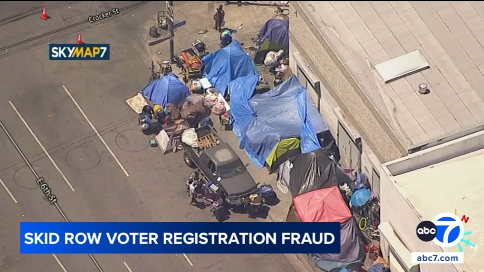 LA County woman to plead guilty to paying people on Skid Row to register to vote