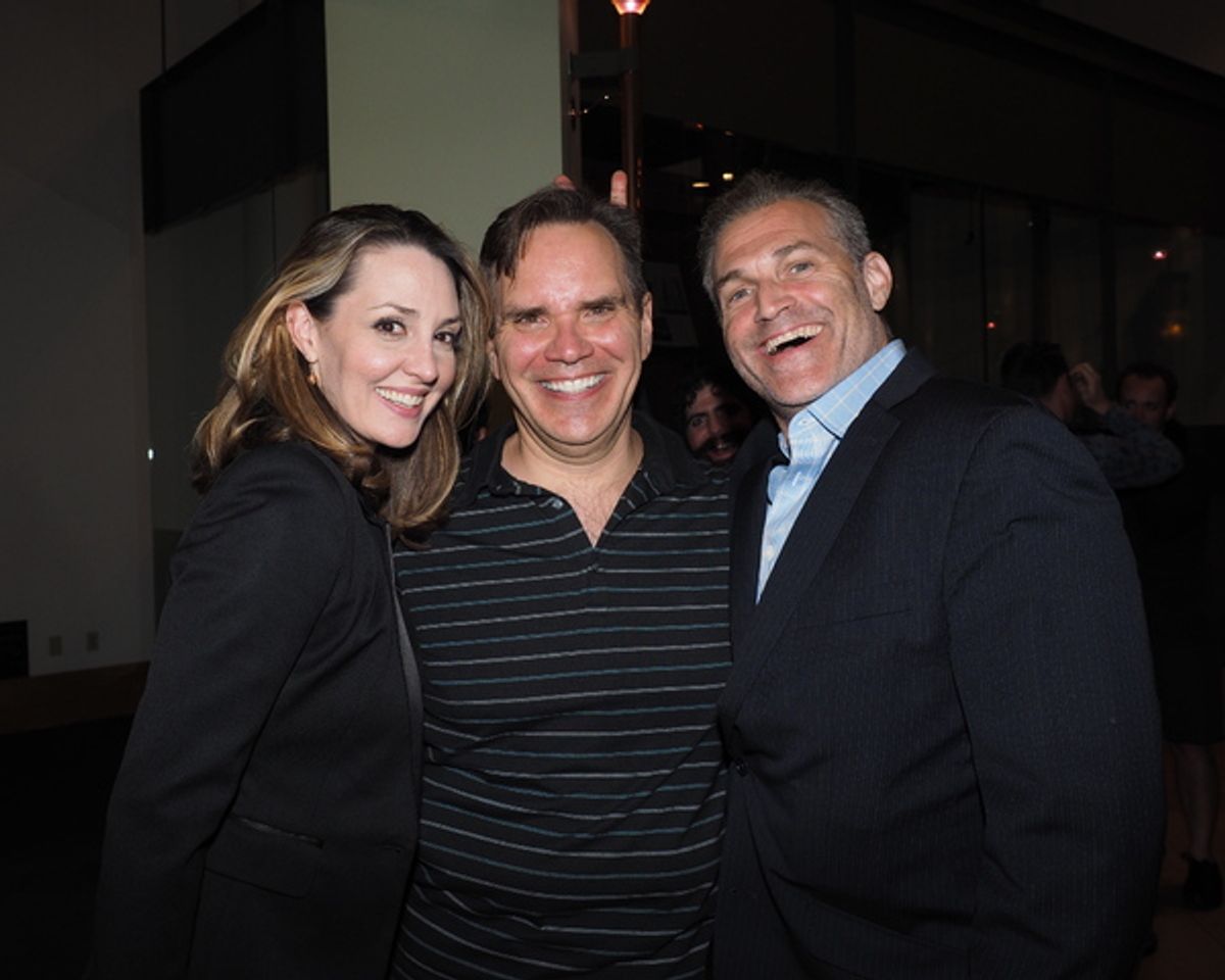 Shannon Lewis, Bryan Dobson, and Marc Kudisch Photo (October 18, 2016)
