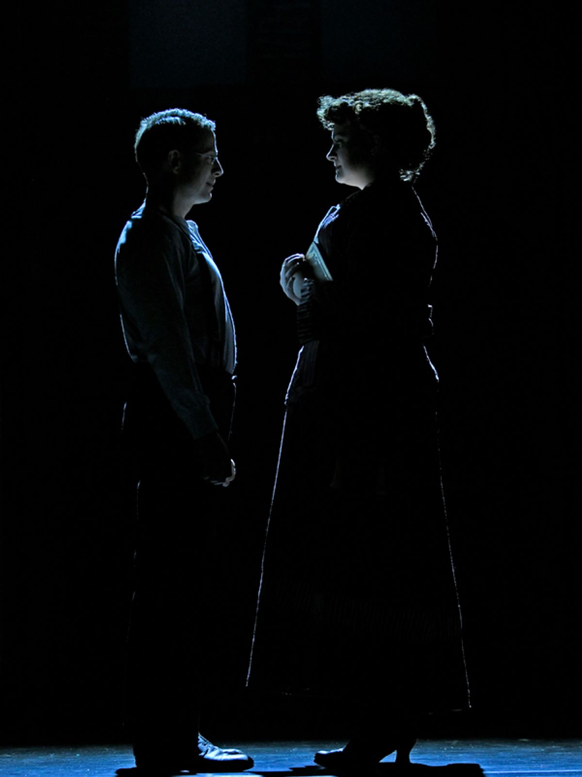 3-D Theatricals presents 'PARADE' Cerritos Center for the Performing Arts June 1-10. Redondo Beach Performing Arts Center June 15-24. Pictured: JEFF SKOWRON and CHELLE DENTON Photo (June 8, 2018)