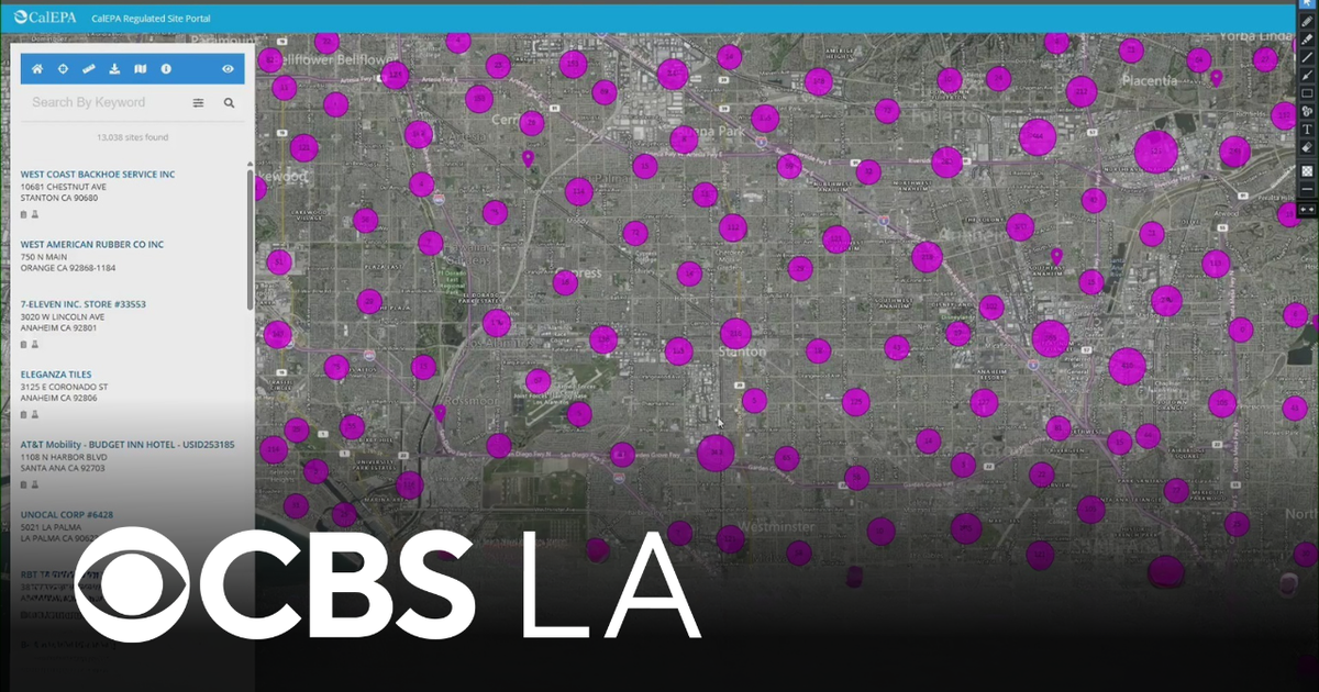 Want to know if you live near a business regulated by CalEPA? Map shows all the locations
