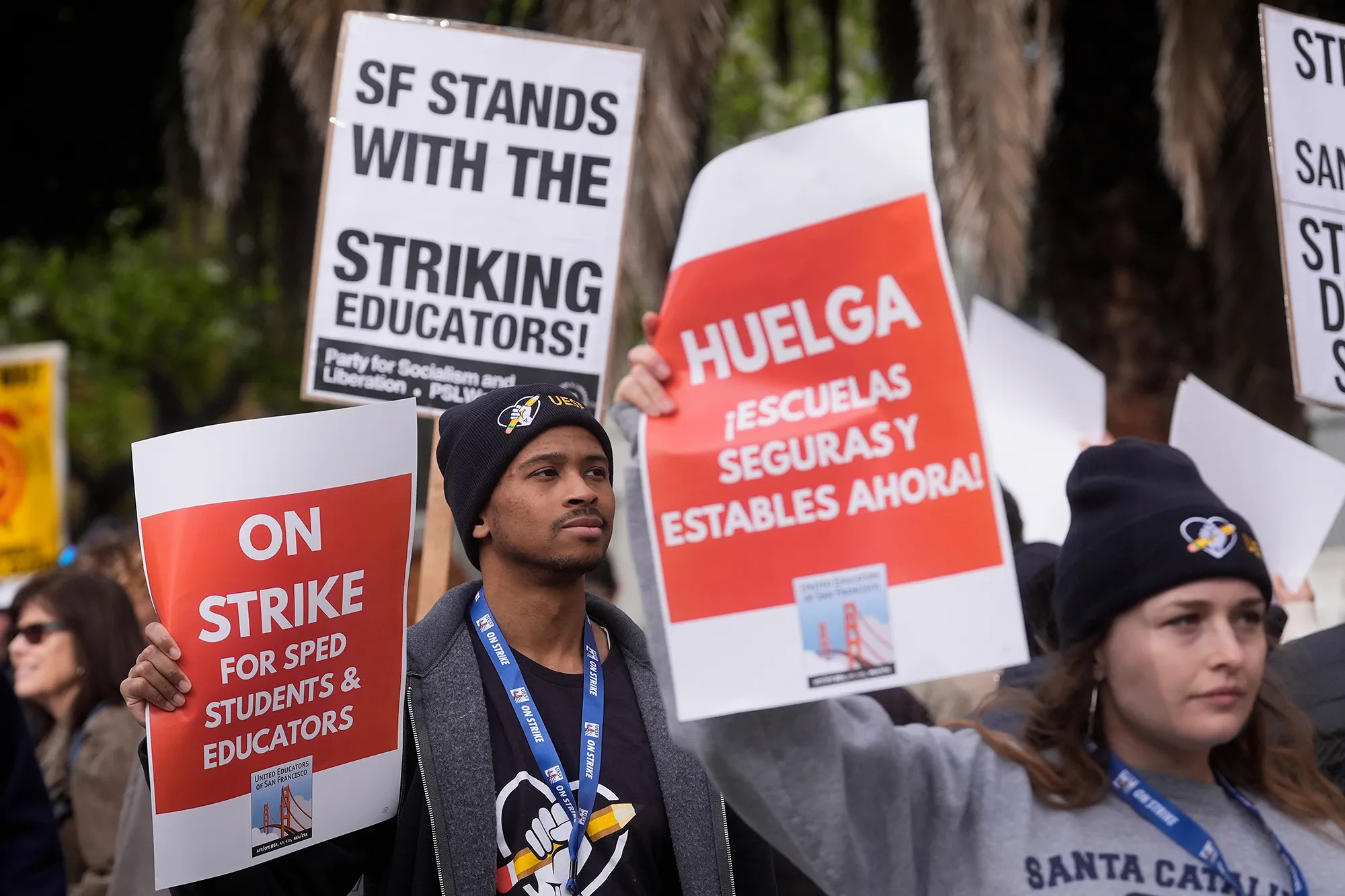 Wave of California teacher strikes 'is no coincidence'