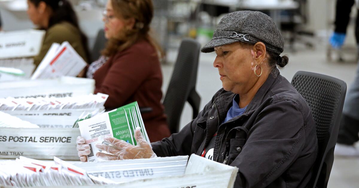 Vote count for California governor, L.A. mayor could be painfully slow. Don't expect 'instant gratification'
