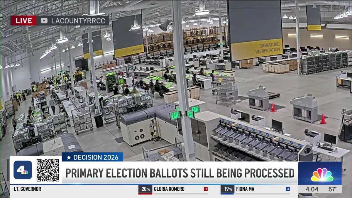 Where LA County stands on counting votes from primary election