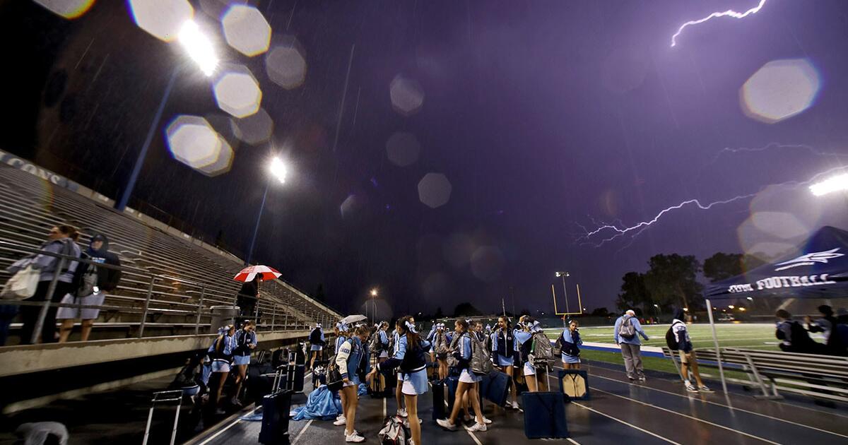 Lightning postpones high school football games