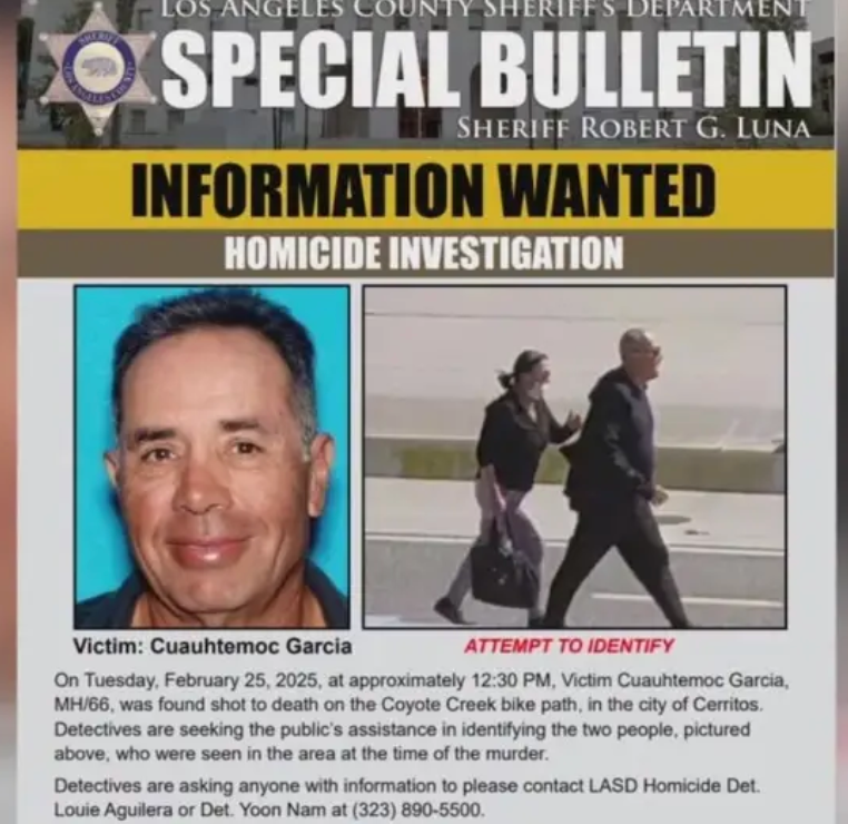 Two Arrested for Murder in Cerritos Coyote Creek