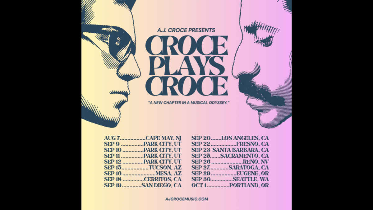A.J. Croce Announces More Croce Plays Croce Tour Dates
