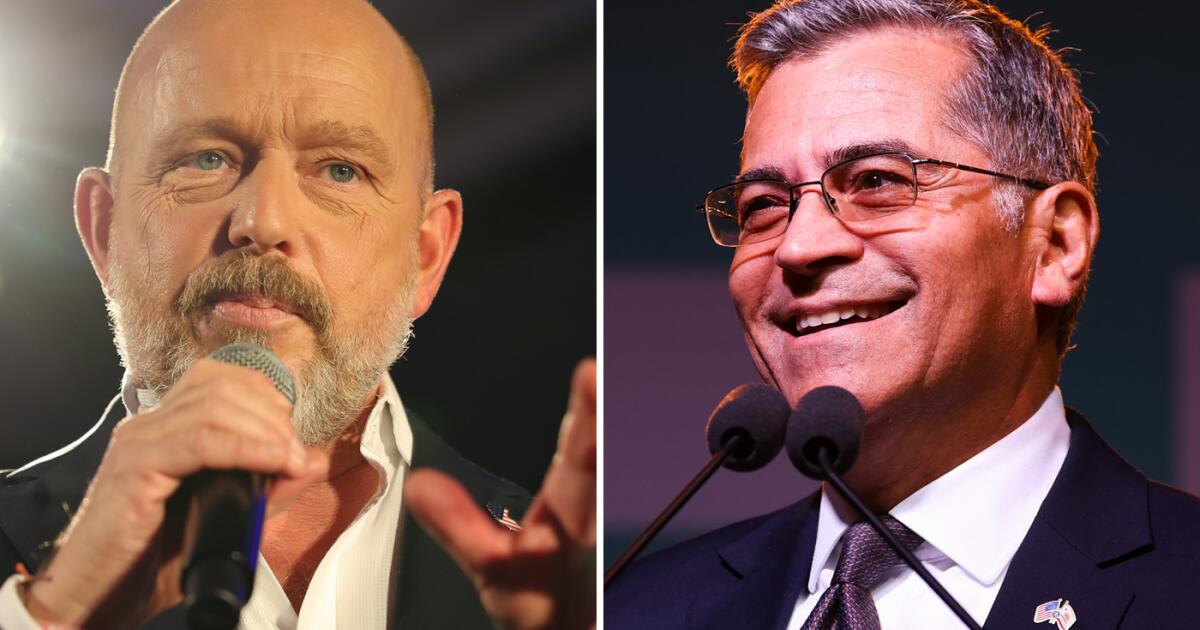 Former Fox News host Steve Hilton clinches a top spot in governor's race, will challenge Xavier Becerra