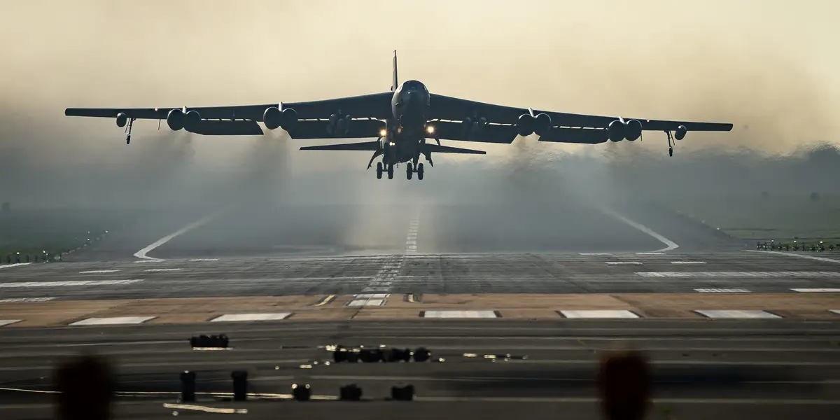 8 crew members are presumed dead after a B-52 bomber crashed at California's Edwards Air Force Base