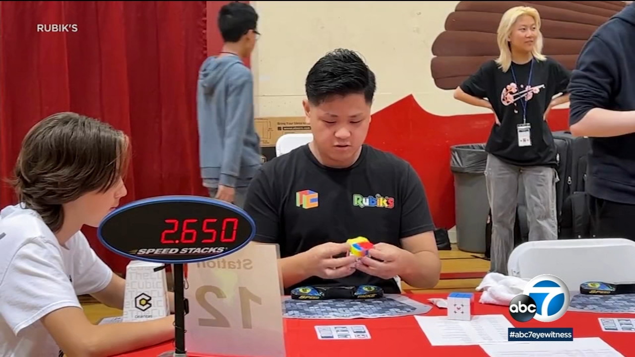 New Rubik's 'speedcubing' champion Max Park of Cerritos solves cube in 3.13 seconds