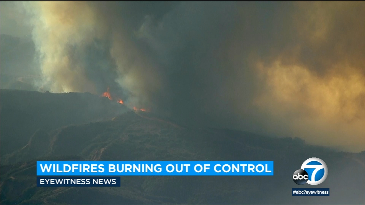 Fires in Southern California today: Map of Orange and Riverside County wildfires